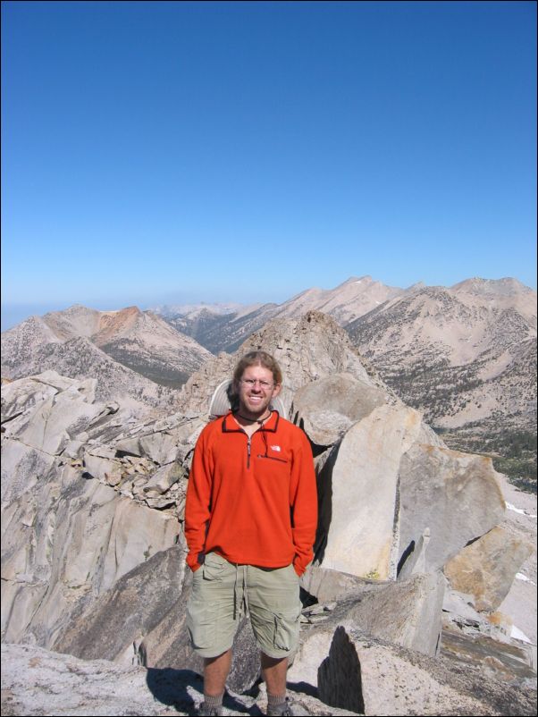 2005-08-13 Kearsarge Pinnacles (12) Henrich on top of No 4